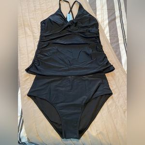 Younique tankini swimsuit size 18W NWT